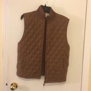 COPY - Casual corner pleated light puffy vest with pocket